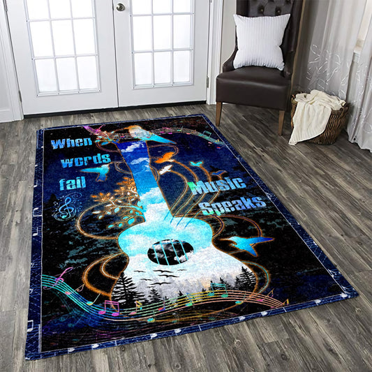 Guitar Music CL170971MDR Rug