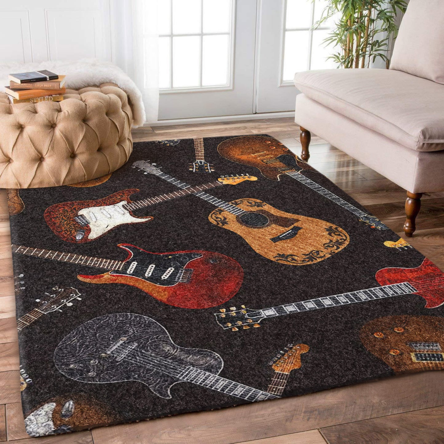 Guitar Music Electric Guitar BT2310180R Rug