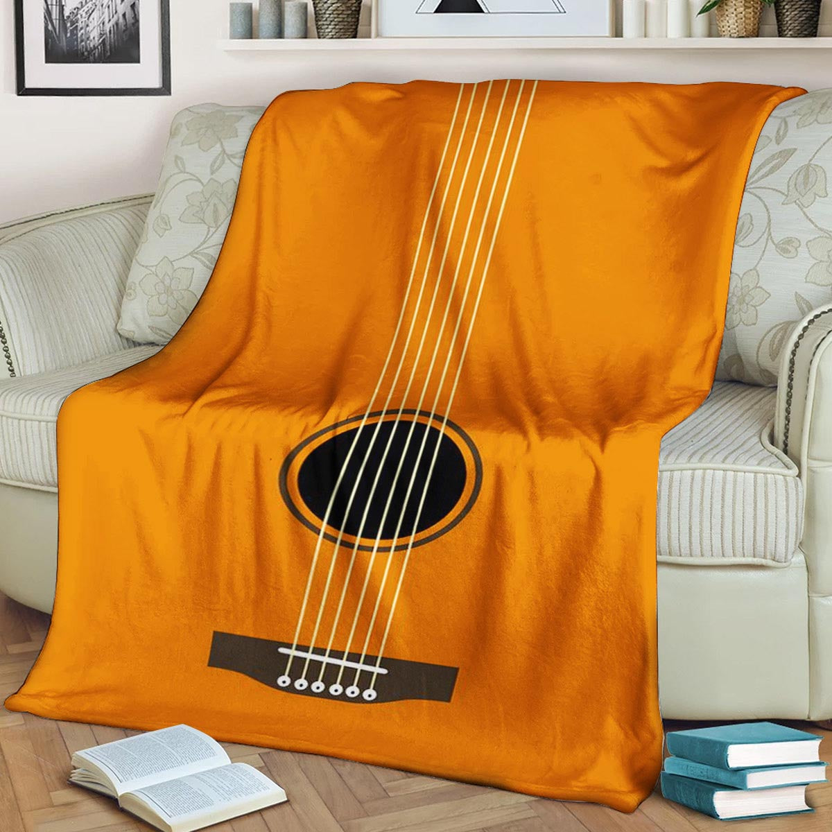 Guitar NT300851F Sherpa Fleece Blanket