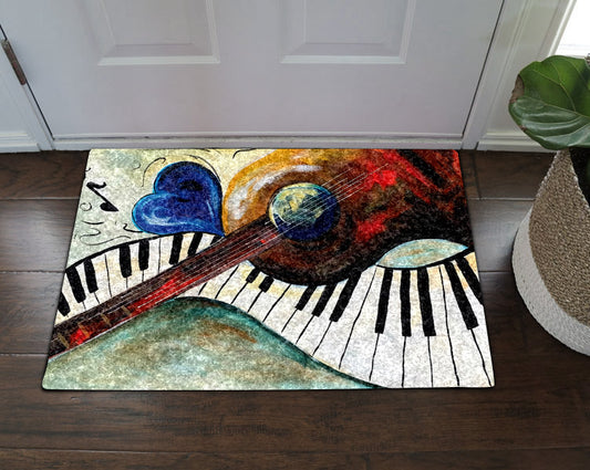 Guitar Piano DV15100057D Non-slip Door mats