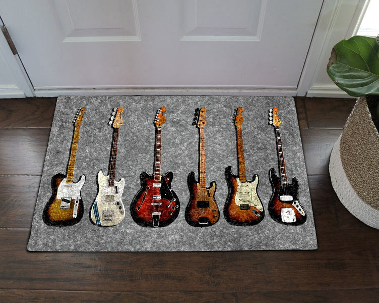 Guitar QN200816MM Non-slip Door mats