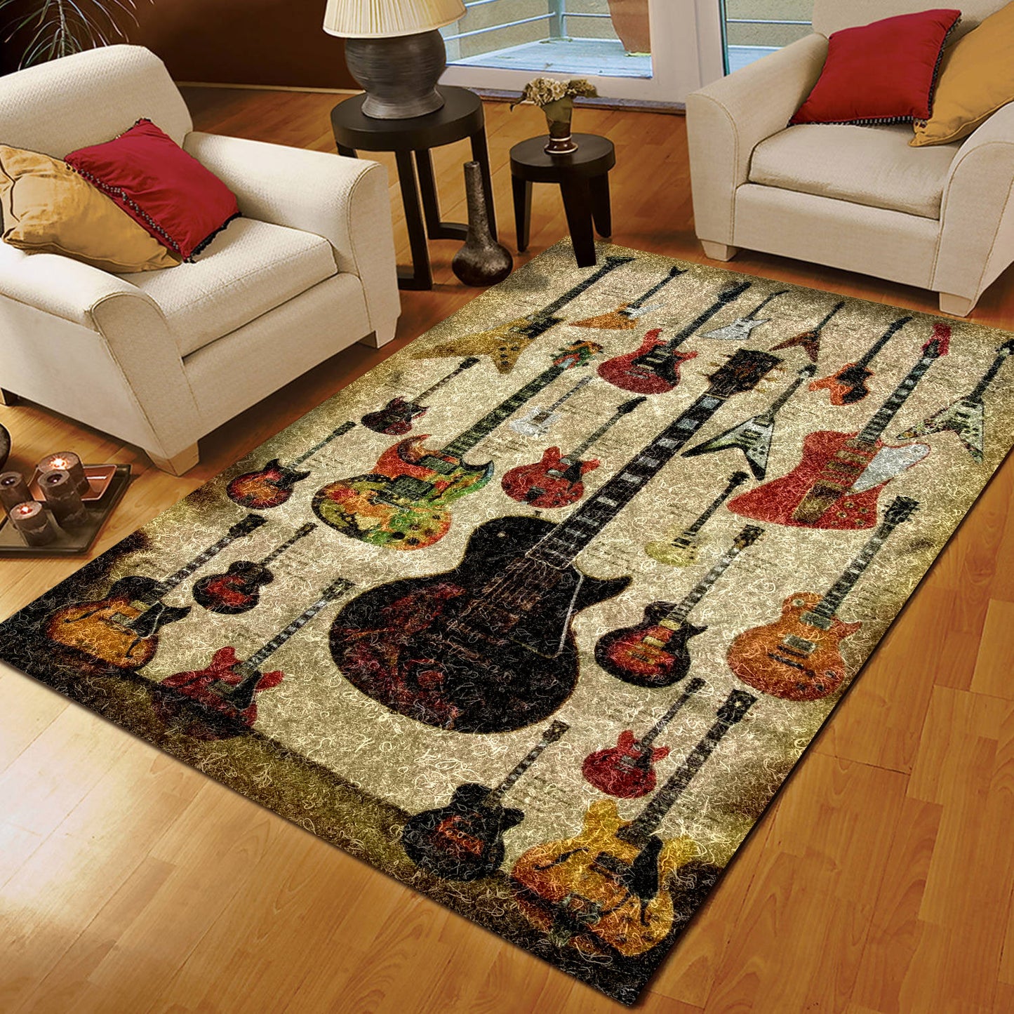 Guitar TL160826M Rug