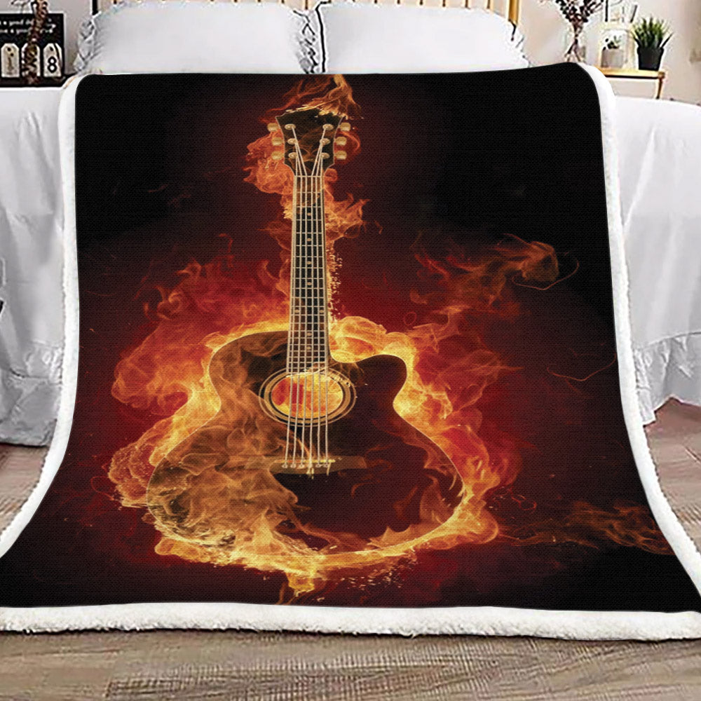 Guitar TN0810058TT Sherpa Fleece Blanket