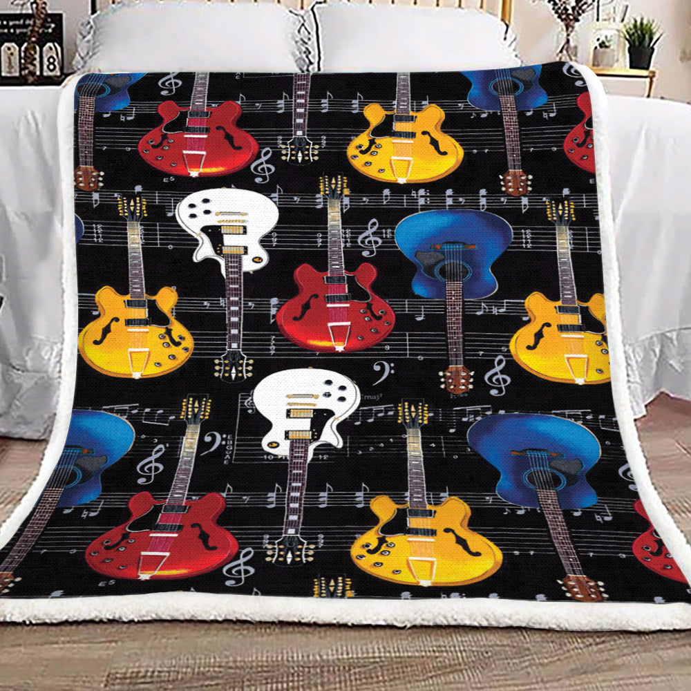 Guitar TT2709050TT Sherpa Fleece Blanket