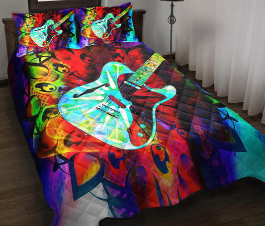 Guitar Quilt Bedding Set ND200904