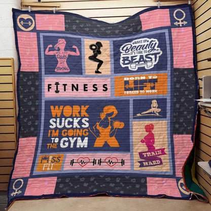 Gym Girls CLD250683 Quilt Blanket