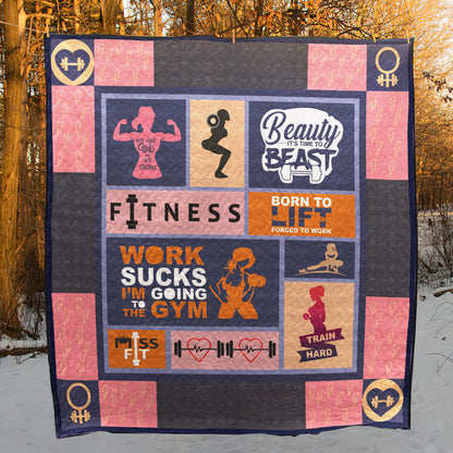 Gym Girls CLD250683 Quilt Blanket