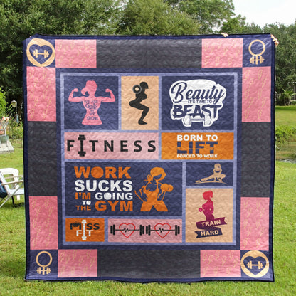 Gym Girls CLD250683 Quilt Blanket