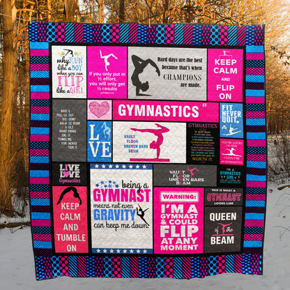 Gymnastic TD2809571 Quilt Blanket