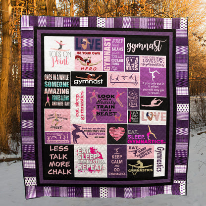 Gymnastic TD2809573 Quilt Blanket