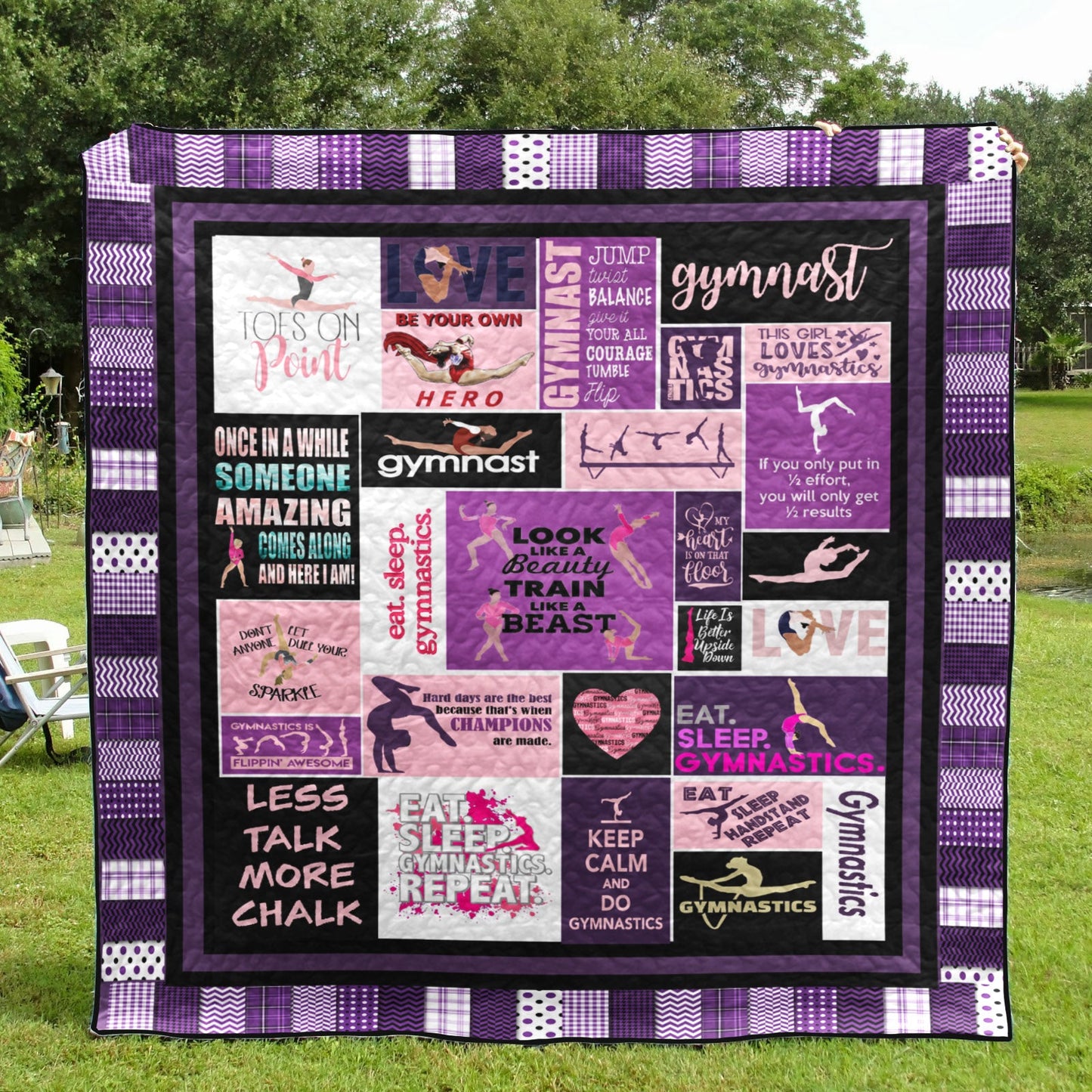 Gymnastic TD2809573 Quilt Blanket