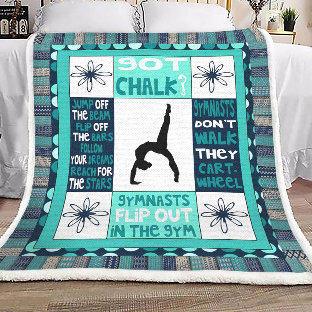 Gymnastic YH25100417F Sherpa Fleece Blanket
