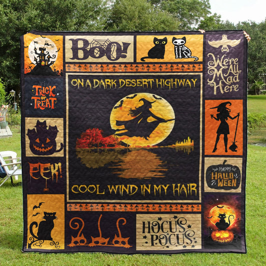 Halloween CL15100195MDQ Quilt Blanket