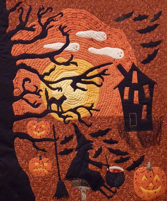 Halloween CLA1010306Q Quilt Blanket