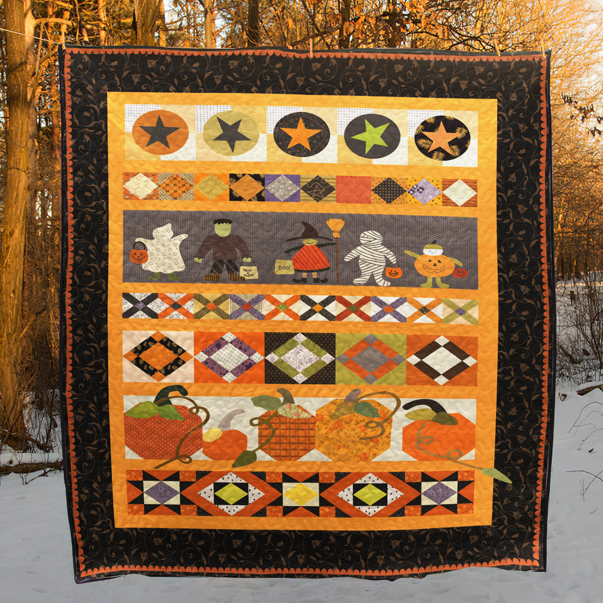 Halloween CLM0910094 Quilt Blanket