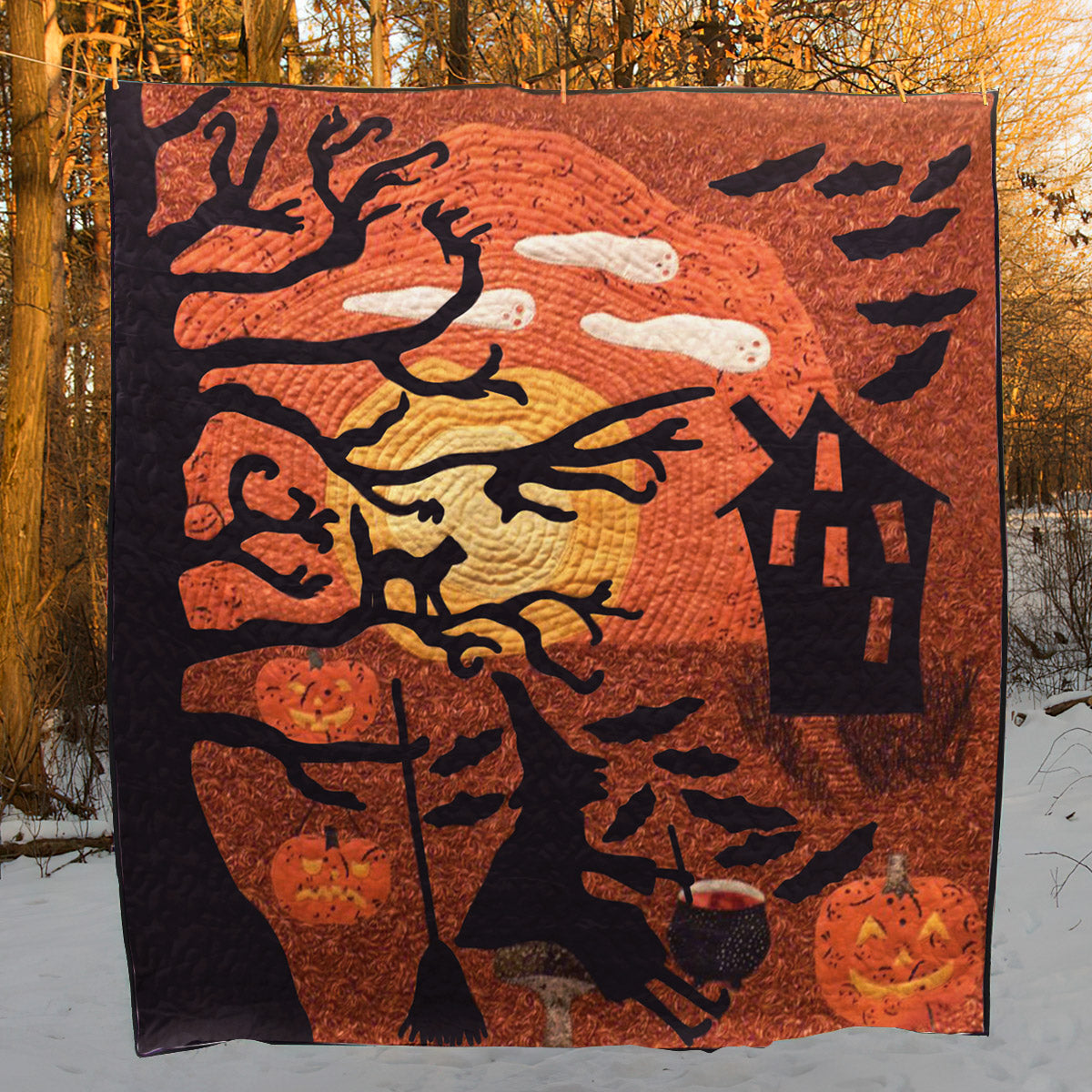 Halloween CLM1410045 Quilt Blanket