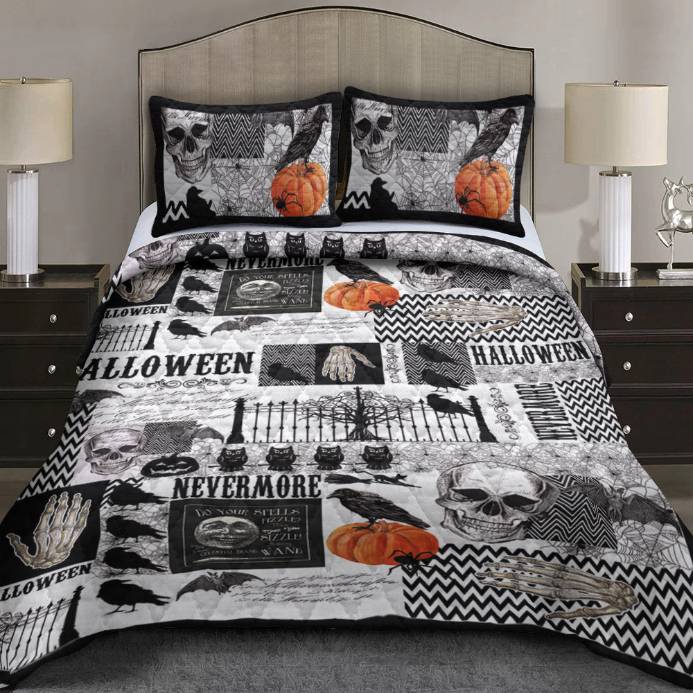 Halloween Quilt Bedding Set CLM40902