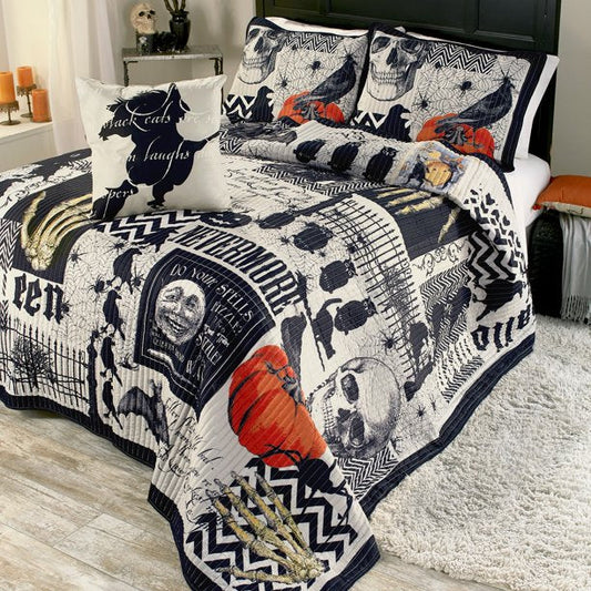 Halloween CLM240729 Quilt Bedding Set