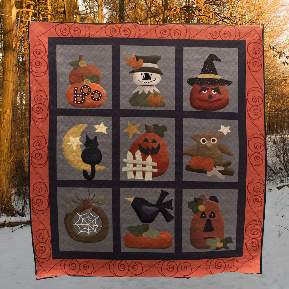 Halloween CLP190638 Quilt Blanket