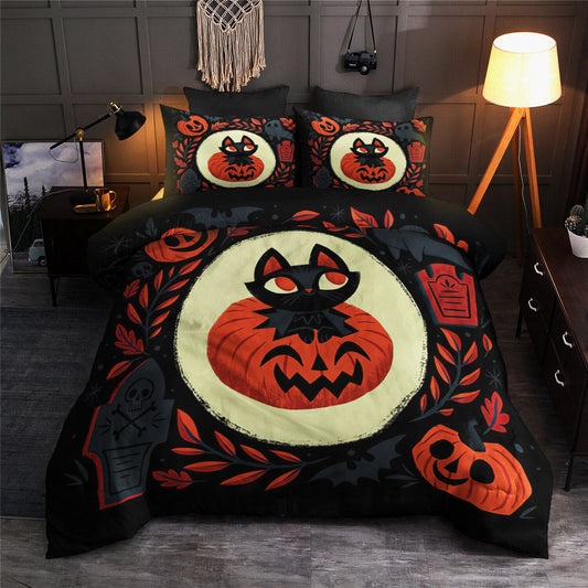 Halloween Cat DD220817BB Bedding Sets