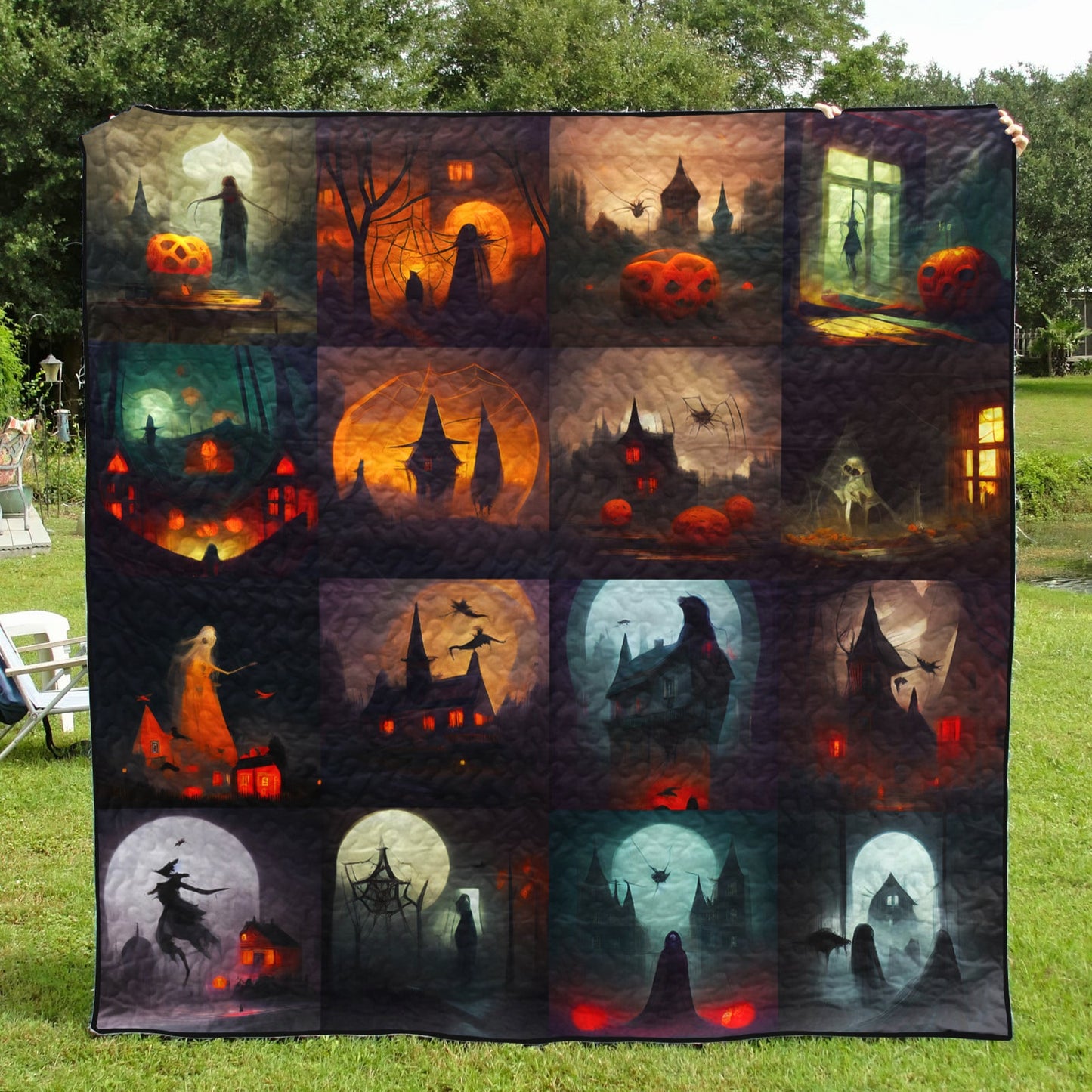 Halloween Night Quilt Blanket TD220801Y