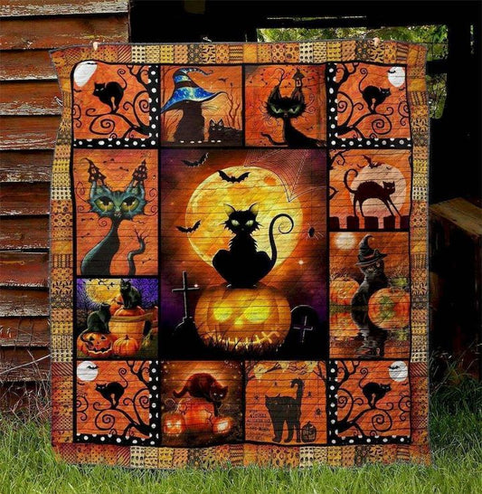 Halloween Painting NH250402 Quilt Blanket