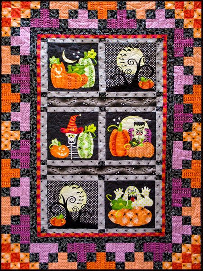 Halloween Pumpkin CLA0910358Q Quilt Blanket