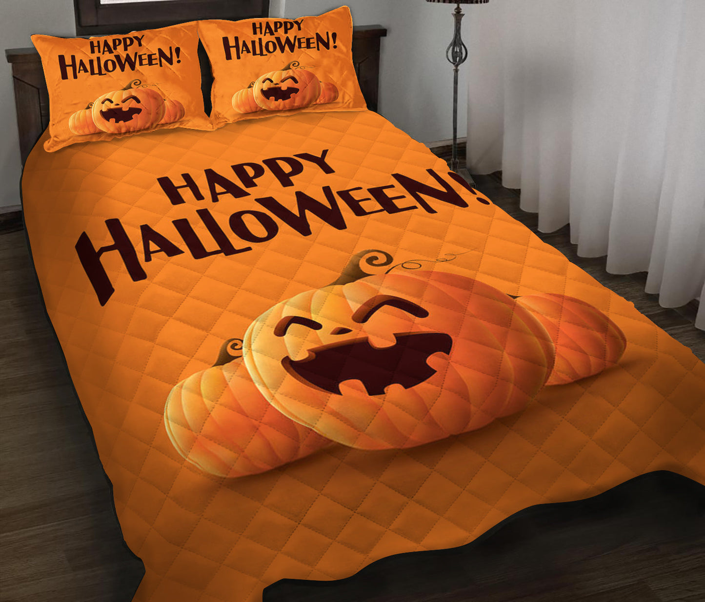 Halloween Quilt Bedding Set HN100903M