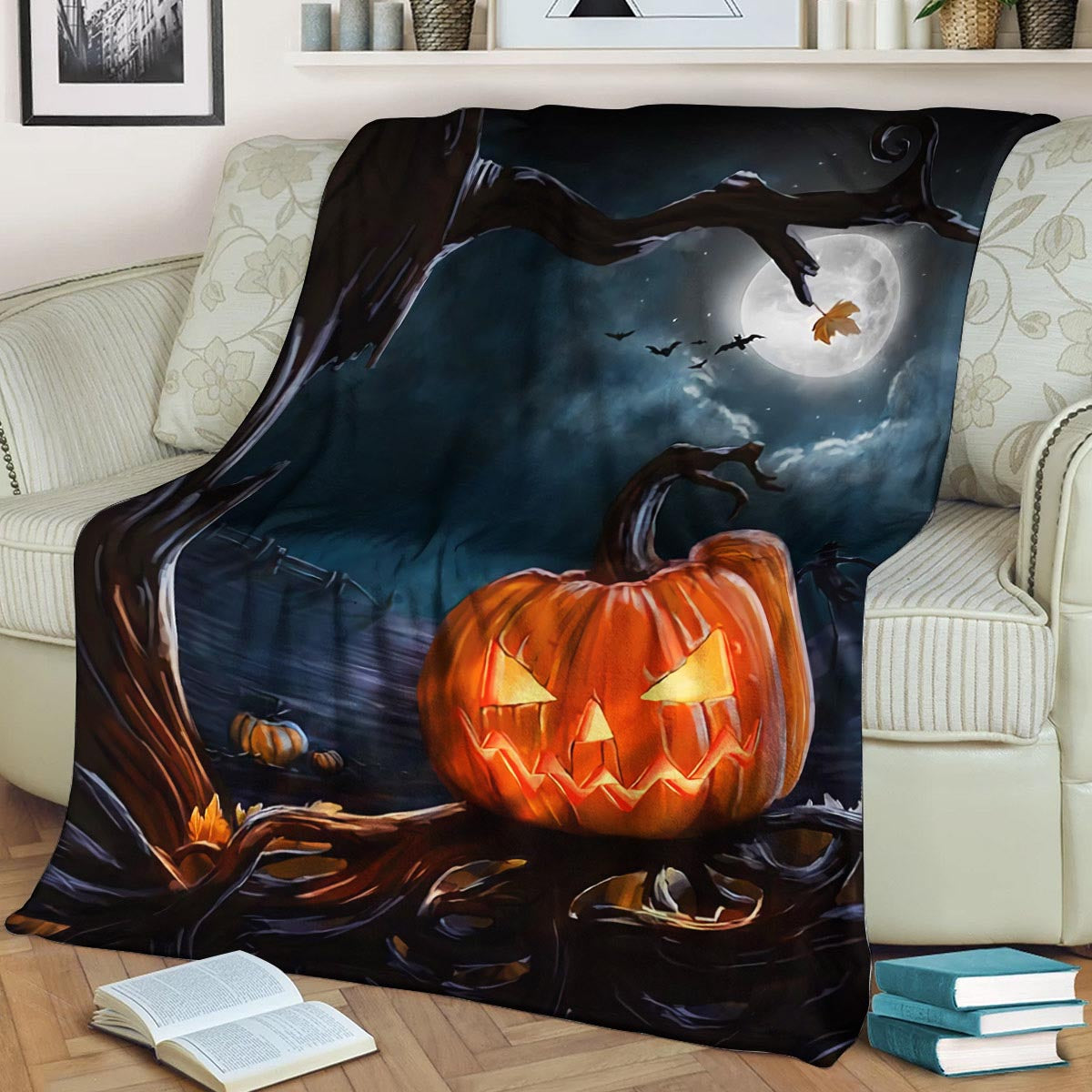 Halloween BL270820F Sherpa Fleece Blanket