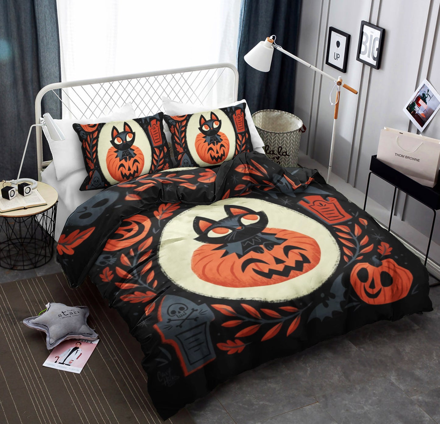Halloween Cat DD220817B Bedding Sets
