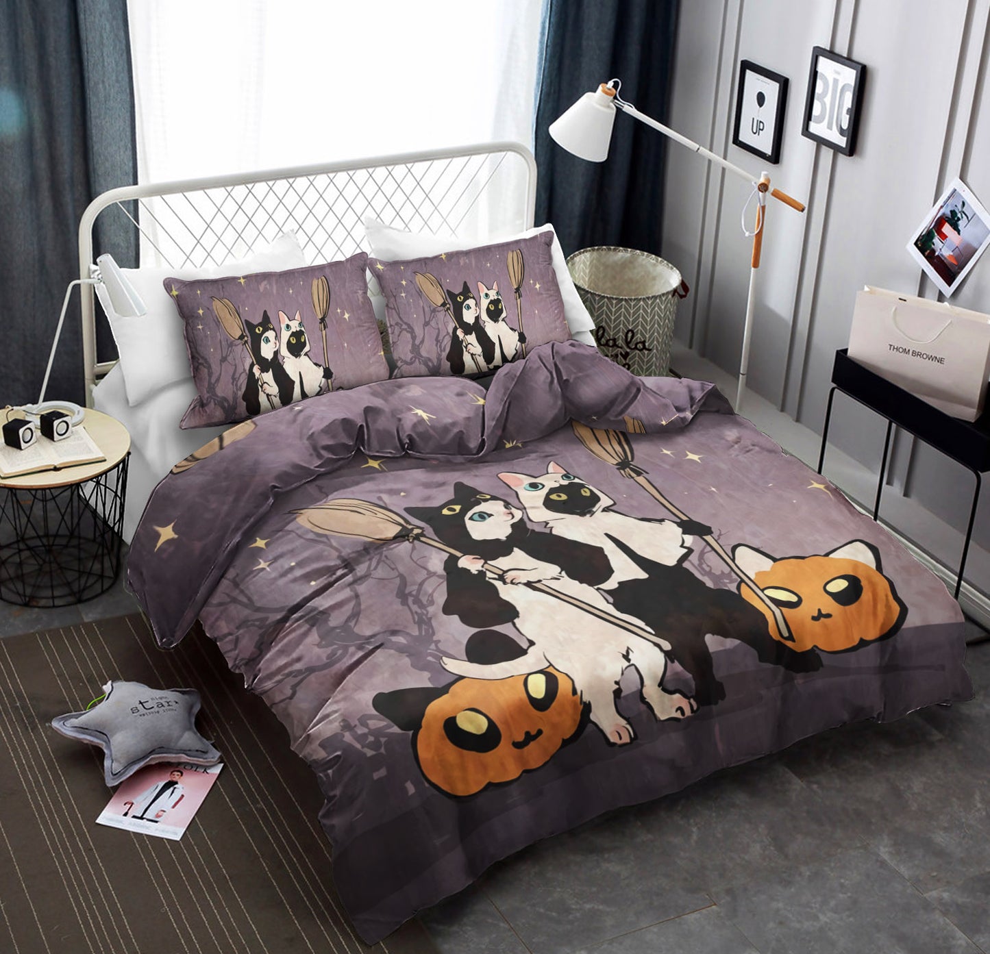 Halloween Cat HT230809T Bedding Sets