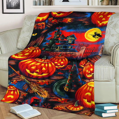 Halloween DP260872F Sherpa Fleece Blanket