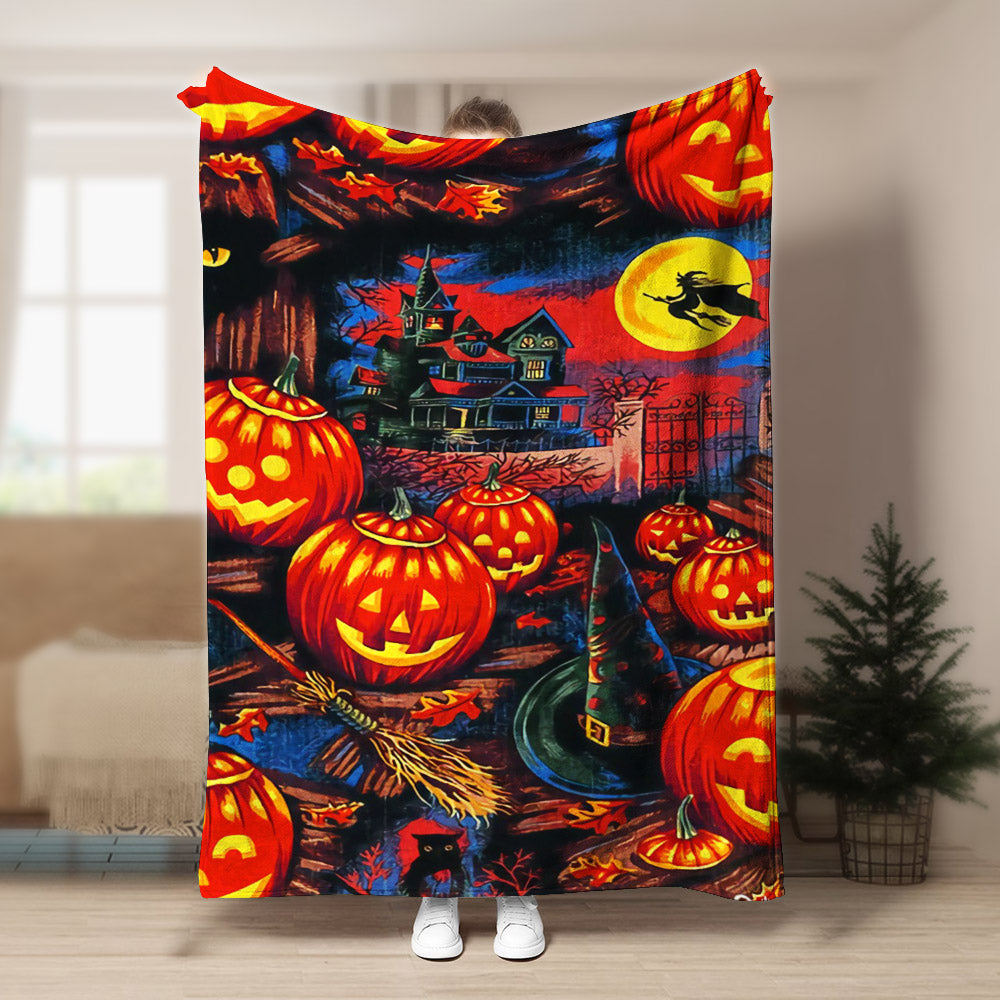Halloween DP260872F Sherpa Fleece Blanket