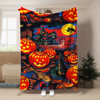 Halloween DP260872F Sherpa Fleece Blanket