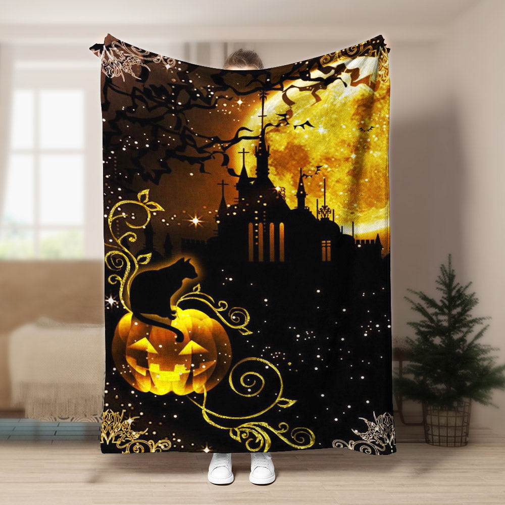 Halloween HN280831F Sherpa Fleece Blanket