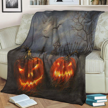 Halloween NT080978F Sherpa Fleece Blanket