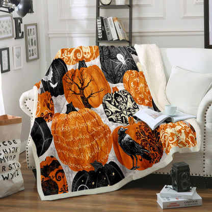 Halloween TL230837TT Sherpa Fleece Blanket