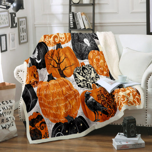 Halloween TL230837TT Sherpa Fleece Blanket
