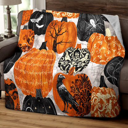 Halloween TL230837TT Sherpa Fleece Blanket