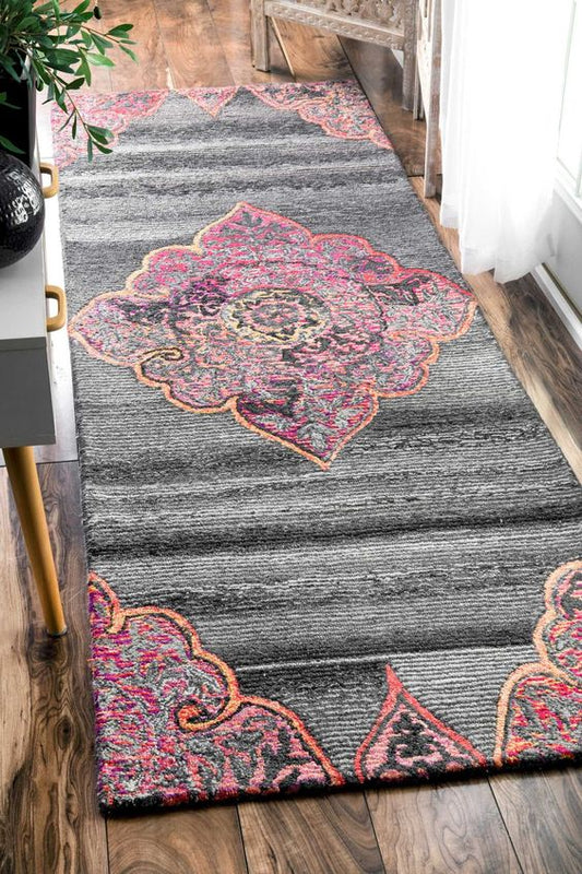 Hand Tufted Fallon Transitional CLA1110105RR Runner Rug