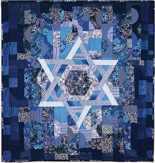 Hanukkah Jewish CLA1010321Q Quilt Blanket