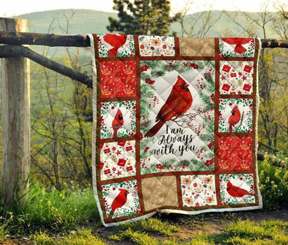 Happy Cardinal CLA31100812Q Quilt Blanket