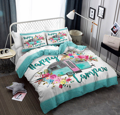 Happy Camper Flowers CLA1410127B Bedding Sets