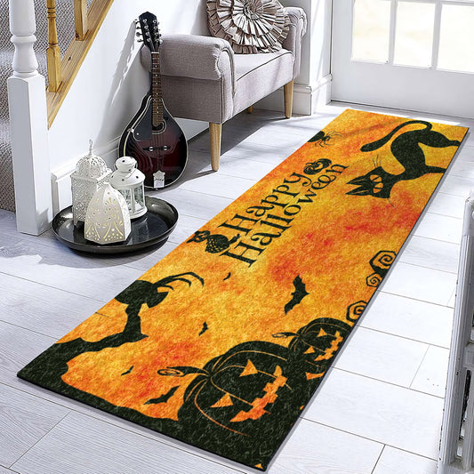 Happy Halloween HN230919RU Runner Rug