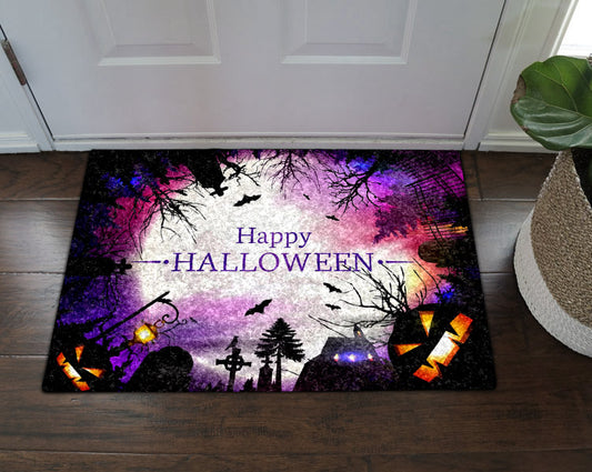 Happy Halloween HN250917D Non-slip Door mats