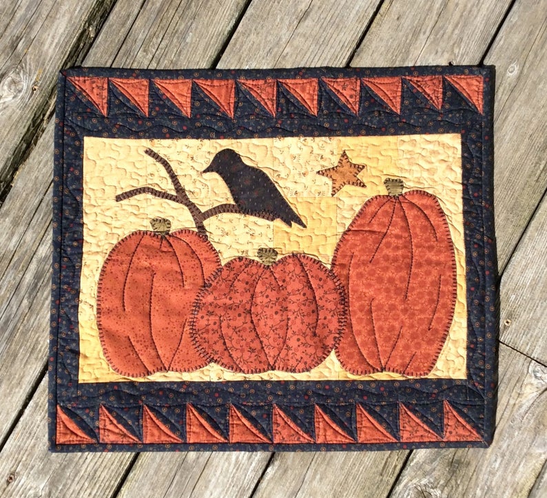 Harvest Bird CLM1111278 Quilt Blanket