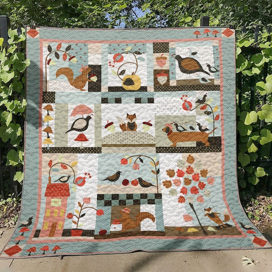 Harvest CG240622 Quilt Blanket