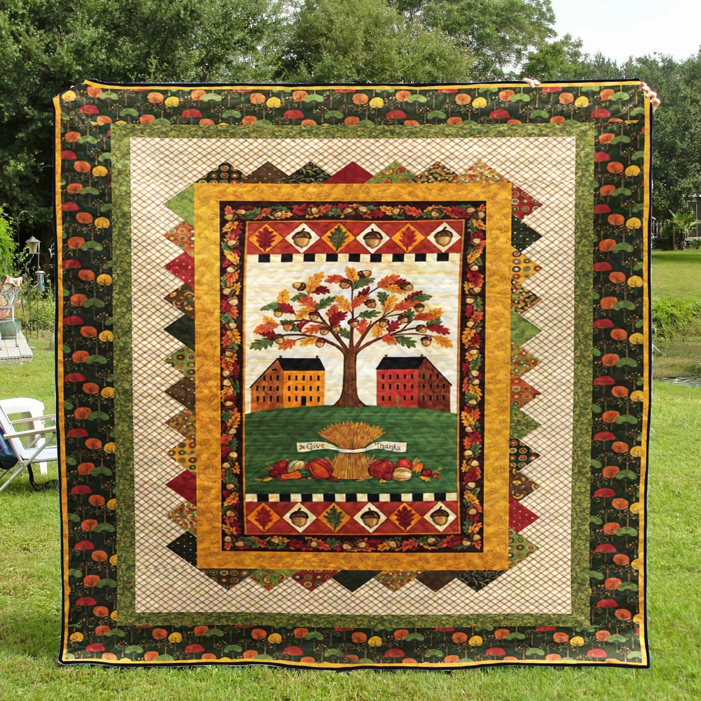 Harvest CLM0612369Q Quilt Blanket