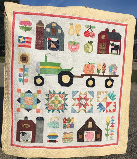 Harvest Farming CLA1110340Q Quilt Blanket