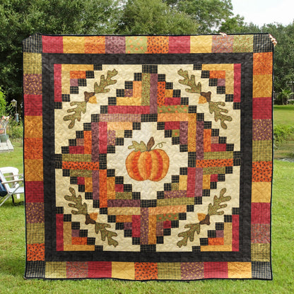 Harvest Pumpkin CLM0611371 Quilt Blanket